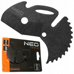 NEO OSTRZE NÓŻ DO OBCINAKA TEFLON DO RUR Z TWORZYW PCV PP PE 0-42MM 02-076