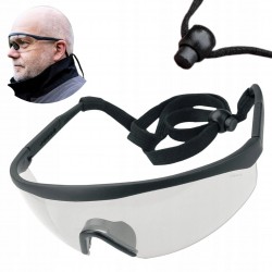 NEO 97-510 OKULARY OCHRONNE BIAŁE REGULOWANE