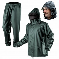 NEO KURTKA SPODNIE PRZECIWDESZCZOWA PU PVC R. XXL