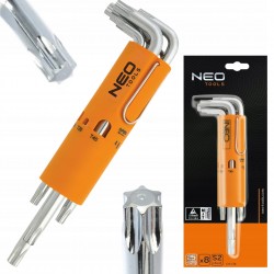 09-514 KLUCZE TORX DŁUGIE T10-T50 8el NEO TOOLS