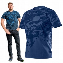 T-shirt ROBOCZY Camo Navy KOSZULKA 81-603-S NEO