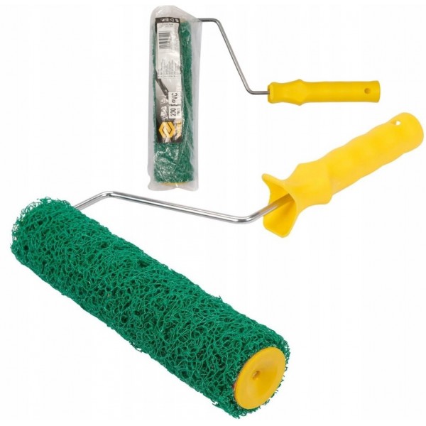 WAŁEK Z UCHWYTEM DO NAKŁADANIA GŁADZI I MAS GIPSOWYCH 230MM V09445 WAŁEK Z UCHWYTEM DO NAKŁADANIA GŁADZI I MAS GIPSOWYCH 230MM V09445