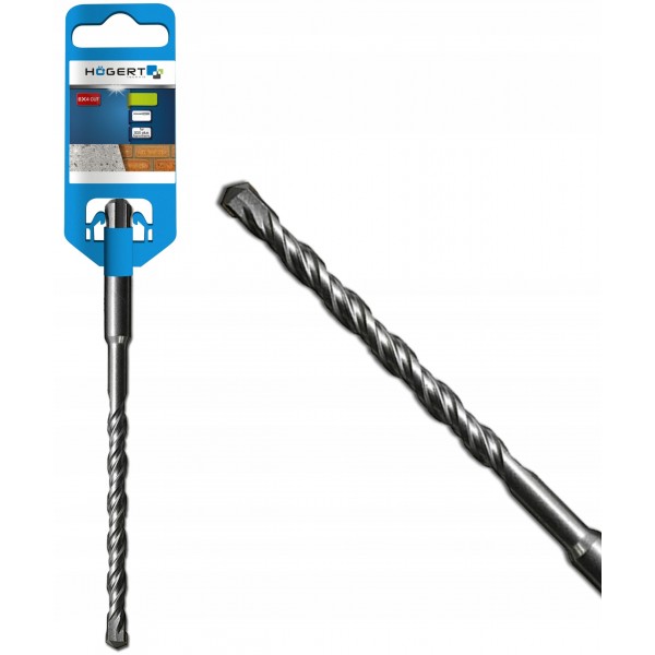 HOGERT WIERTŁO DO BETONU SDS+ PLUS MŁOTOWIERTARKA 8x 350 mm BX4 HT6D300 HOGERT WIERTŁO DO BETONU SDS+ PLUS MŁOTOWIERTARKA 8x 350 mm BX4 HT6D300