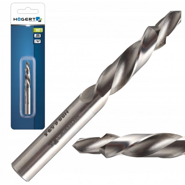 HOGERTWIERTŁO DWUSTOPNIOWE ZE STALI HSS, 6,5 / 9,5 MM HT6D330 HOGERTWIERTŁO DWUSTOPNIOWE ZE STALI HSS, 6,5 / 9,5 MM HT6D330