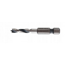 HOGERT WIERTŁO DO DREWNA 4 MM, UCHWYT HEX HT6D344