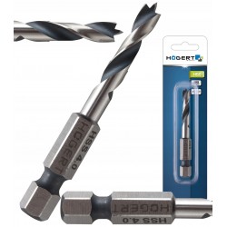 HOGERT WIERTŁO DO DREWNA 4 MM, UCHWYT HEX HT6D344