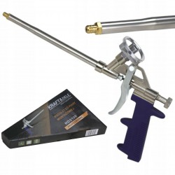 KRAFT&DELE PISTOLET DO PIANY MONTAŻOWEJ KLEJU ALUMINIUM + TWORZYWO KD2130
