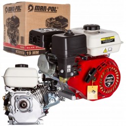 SILNIK SPALINOWY GX160 7KM ZAGĘSZCZARKA 19MM OHV KOŁO PASOWE M89377