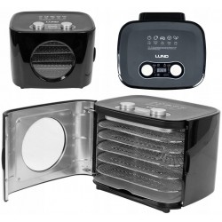LUND SUSZARKA SPOŻYWCZA 300W 5 TAC DO GRZYBÓW OWOCÓW Z CZASOMIERZEM 68280