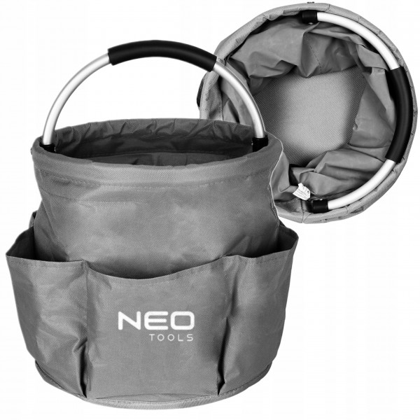 NEO TORBA OGRODOWA DO 15kg 6 KIECZENI ORGANIZER NARZĘDZI OGRODOWYCH 15-963