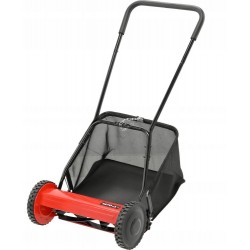 KOSIARKA RĘCZNA BĘBNOWA 40CM DO TRAWY KOSZ 27L Z REGULACJĄ 17-43MM YT86650