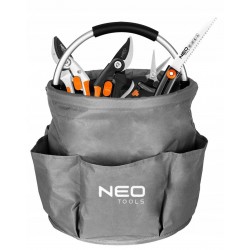 NEO TORBA OGRODOWA DO 15kg 6 KIECZENI ORGANIZER NARZĘDZI OGRODOWYCH 15-963