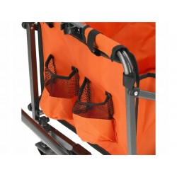 WÓZEK TURYSTYCZNY PLAŻOWY CAMPINGOWY SKŁADANY OGRODOWY TRANSPORTOWY 70KG