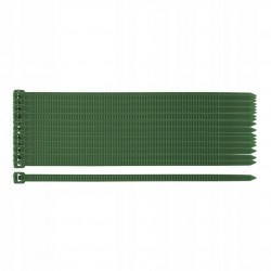 NEO OPASKI ZACISKOWE OGRODOWE 4,8 X 160MM ODPORNE 50 sztuk ZIELONE 15-979