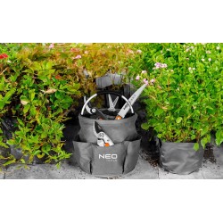 NEO TORBA OGRODOWA DO 15kg 6 KIECZENI ORGANIZER NARZĘDZI OGRODOWYCH 15-963