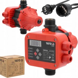 YATO ELEKTRONICZNY WYŁĄCZNIK CIŚNIENIOWY DO POMP PC-58P LCD 2200W 10 BAR