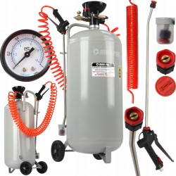 WIELOFUNKCYJNA PIANOWNICA PNEUMATYCZNA 50L PISTOLET WĄŻ 9M M80599