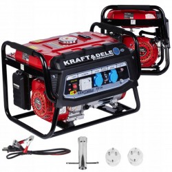 KRAFT&DELE AGREGAT PRĄDOTWÓRCZY 1 FAZOWY SILNIK 4-SUW 3000W 12/230V KD136