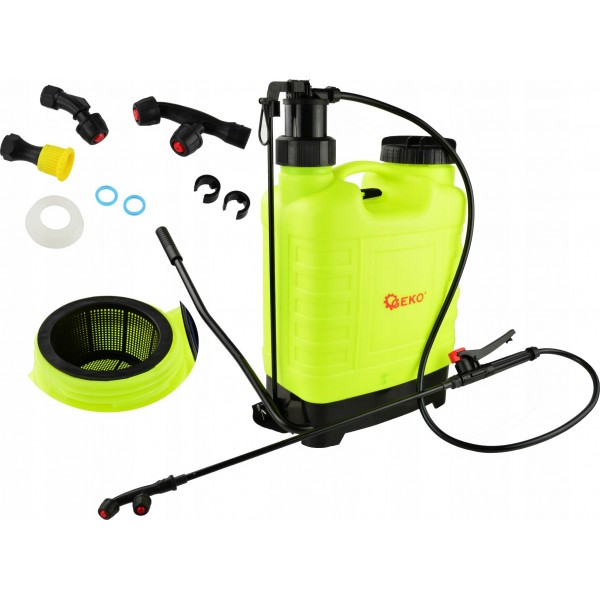 GEKO OGRODOWY OPRYSKIWACZ PLECAKOWY 18L RĘCZNY CIŚNIENIOWY LANCA G73204 GEKO OGRODOWY OPRYSKIWACZ PLECAKOWY 18L RĘCZNY CIŚNIENIOWY LANCA G73204