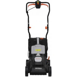 KOSIARKA AKUMULATOROWA ELEKTRYCZNA 21V DO TRAWY +4Ah 32L 25-65mm REGULACJA
