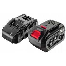 GRAPHITE OPRYSKIWACZ PLECAKOWY AKUMULATOROWY ELEKTRYCZNY 15L 18V+DYSZE 6Ah