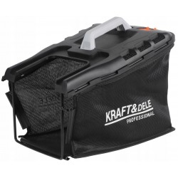KOSIARKA AKUMULATOROWA ELEKTRYCZNA 21V DO TRAWY +4Ah 32L 25-65mm REGULACJA