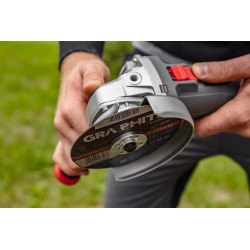GRAPHITE SZLIFIERKA KĄTOWA 1600W TARCZA 125x22.2 mm 3000-11000rpm 59G188