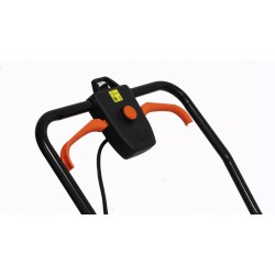 KOSIARKA AKUMULATOROWA ELEKTRYCZNA 21V DO TRAWY +4Ah 32L 25-65mm REGULACJA
