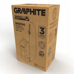 GRAPHITE OPRYSKIWACZ PLECAKOWY AKUMULATOROWY ELEKTRYCZNY 15L 18V +DYSZE 2Ah