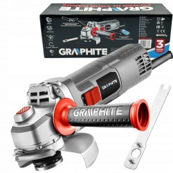 GRAPHITE SZLIFIERKA KĄTOWA 1600W TARCZA 125x22.2 mm 3000-11000rpm 59G188