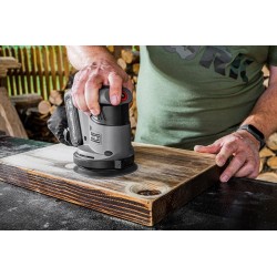 GRAPHITE SZLIFIERKA MIMOŚRODOWA STOPA 125 MM +6Ah AKUMULATOR E+ 18V 58G014