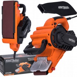 SZLIFIERKA TAŚMOWA SIECIOWA DO DREWNA 2000W CZYSZCZARKA TAŚMÓWKA 76x533mm