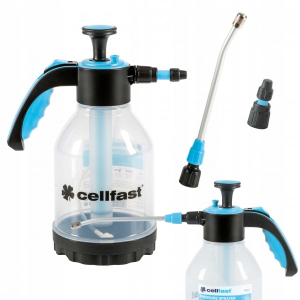 CELLFAST RĘCZNY OPRYSKIWACZ CIŚNIENIOWY 1,5L + LANCA PRZEZROCZYSTY C 42-215 CELLFAST RĘCZNY OPRYSKIWACZ CIŚNIENIOWY 1,5L + LANCA PRZEZROCZYSTY C 42-215