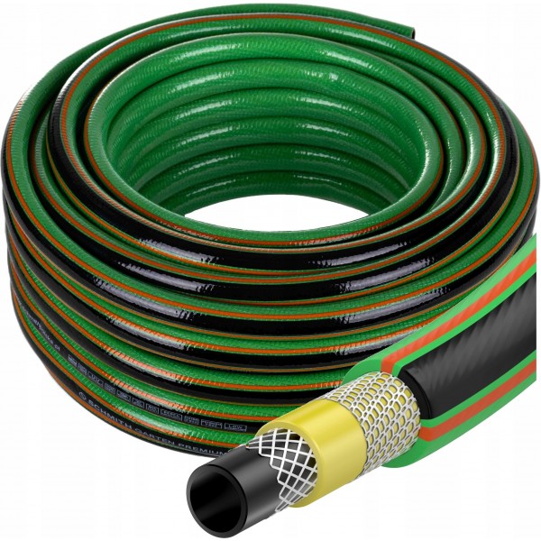 SCHMITH WĄŻ OGRODOWY 5-WARSTWOWY 20BAR 1/2" 30m PREMIUM WYTRZYMAŁY SGWO512