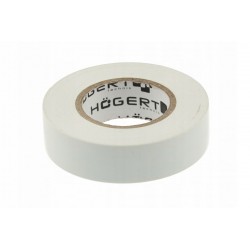 HOGERT TASMA IZOLACYJNA PVC BIAŁA 20m 0,13x19mm WATERPROOF HT1P285