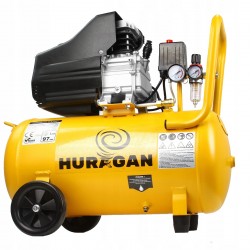 KOMPRESOR OLEJOWY SPRĘŻARKA HURAGAN 2,2 KW 8 BAR 50L ZBIORNIK M88001