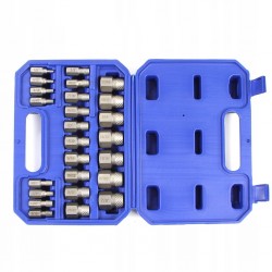 ZESTAW WYKRĘTAKÓW DO USZKODZONYCH ŚRUB WEWNĘTRZNYCH 25SZT 1/8" -7/8 M58661