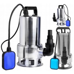 POMPA DO WODY CZYSTEJ SZAMBA ORAZ BRUDNEJ WODY IBO IP 1100 INOX Z PŁYWAKIEM