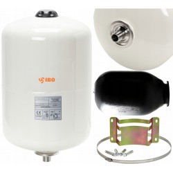 IBO.NACZYNIE PRZEPONOWE WZBIORCZE ZBIORNIK DO INSTALACJI 24L + OPASKA 270mm