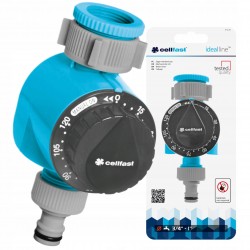 CELLFAST ZEGAR STEROWNIK NAWADNIANIA PROGRAMATOR MECHANICZNY WODY 3/4" 1"