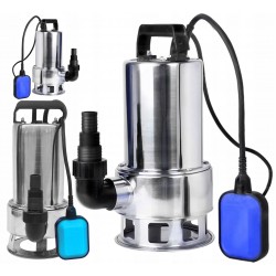 POMPA DO WODY CZYSTEJ SZAMBA ORAZ BRUDNEJ WODY IBO IP 550 INOX Z PŁYWAKIEM