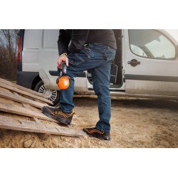 NEO PÓŁBUTY ROBOCZE S1 SR NEO AIR STALOWY PODNOSEK BUTY POMARAŃCZOWE r. 42