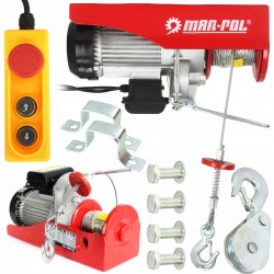 WYCIĄGARKA WCIĄGARKA YT-500/999 1300W 230V PODNOSZENIE DO 12M M80793