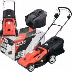 YATO KOSIARKA ELEKTRYCZNA 1800W DO TRAWY LEKKA 38CM 50L REGULACJA YT-85205