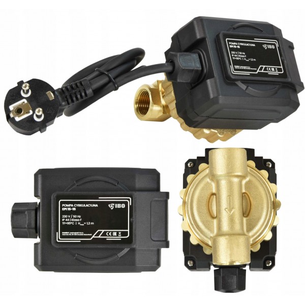 IBO POMPA OBIEGOWA CYRKULACYJNA EPI 15-15 7W 230V ENERGOOSZCZĘDNA 1/2" IBO POMPA OBIEGOWA CYRKULACYJNA EPI 15-15 7W 230V ENERGOOSZCZĘDNA 1/2"