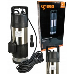 IBO POMPA ZATAPIALNA DO DESZCZÓWKI AUTOMAT DIVE 1200 INOX Z PŁYWAKIEM 230V