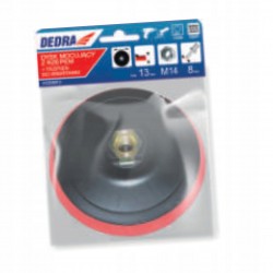 DEDRA DYSK MOCUJĄCY M14 125MM +TRZPIEŃ DO WIERTARKI DO DYSKÓW H12G/H12H