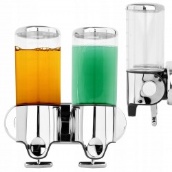 FALA DOZOWNIK MYDŁA PŁYNU ŁAZIENKOWY ŚCIENNY 2x 500 ML 69391