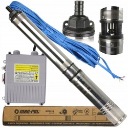 POMPA GŁĘBINOWA OGRODOWA 4QJD 0,75kW + CONTROL BOX + KABEL 35m M79914