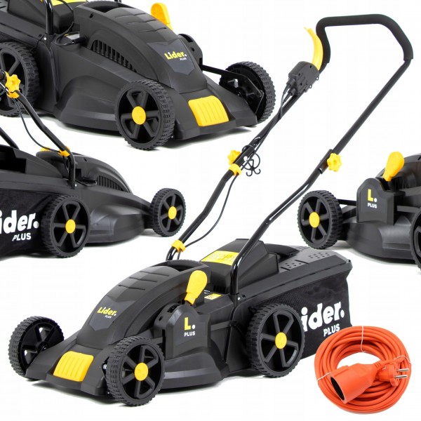 LIDER PLUS KOSIARKA ELEKTRYCZNA INDUKCYJNA DO TRAWY INDUKCJA 1400W 34cm +p LIDER PLUS KOSIARKA ELEKTRYCZNA INDUKCYJNA DO TRAWY INDUKCJA 1400W 34cm +p